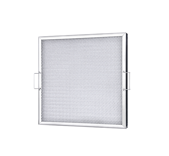 European style baffle filter F